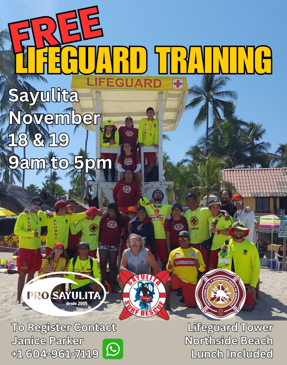 Free Certified Volunteer Lifeguard Training in Sayulita
